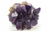 Deep Purple Amethyst Cluster - Congo #333251-1